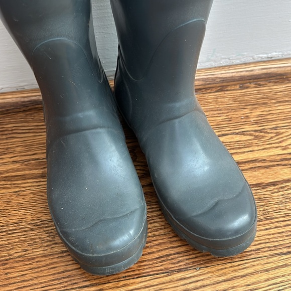 HUNTER Rain Boors - Grey - Size 5 Women’s - Picture 4 of 6